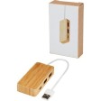 USB-концентратор Tapas из бамбука, натуральный