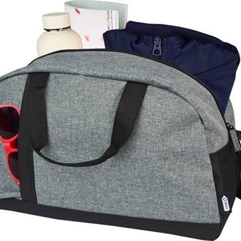 Двухцветная спортивная сумка Reclaim объемом 21 л, изготовленная из переработанных материалов по стандарту GRS, серый яркий