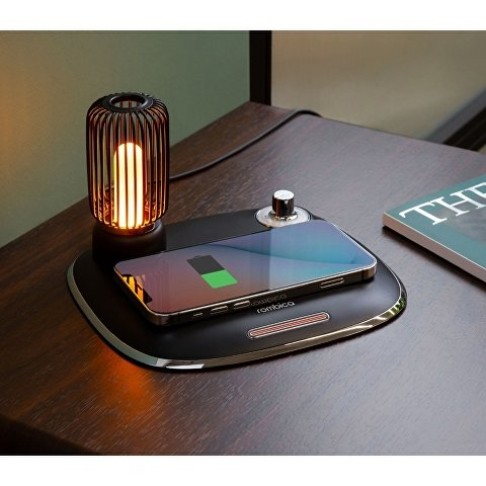 Беспроводное зарядное устройство Rombica NEO Tomas Quick Black