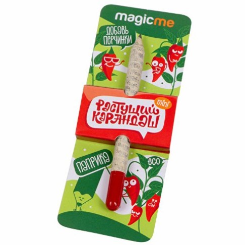 Растущий карандаш mini Magicme (1шт) - Паприка Растущий карандаш mini Magicme (1шт) - Паприка