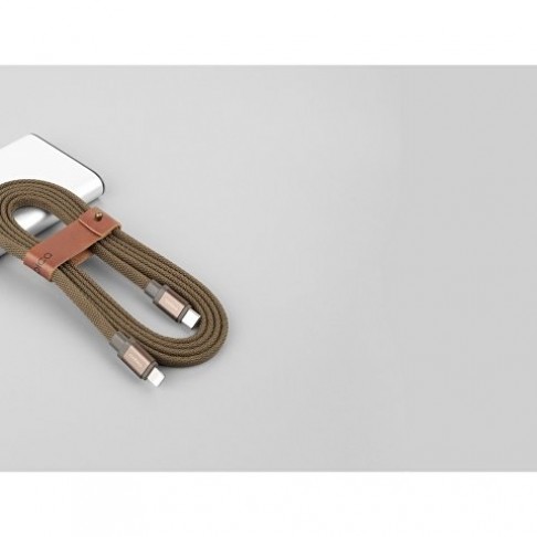 Кабель Rombica LINK-C Olive Cable