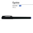 Ручка пластиковая гелевая «Egoiste Black» под персонализацию, черная