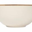 Салатник Bowl с бамбуковой крышкой, бежевый