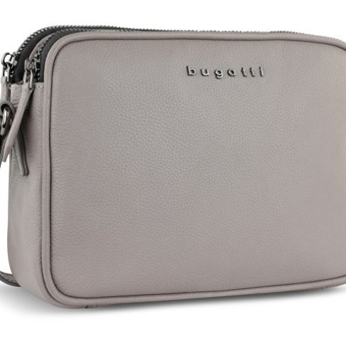 Сумка кросс-боди женская BUGATTI Bella, бежевая, воловья кожа/полиэстер, 22х6х15,5 см Сумка кросс-боди женская BUGATTI Bella, бежевая, воловья кожа/полиэстер, 22х6х15,5 см