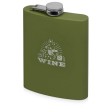 Фляжка 240 мл Remarque soft touch, 304 сталь, зеленый милитари