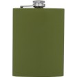 Фляжка 240 мл Remarque soft touch, 304 сталь, зеленый милитари