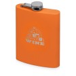 Фляжка 240 мл Remarque soft touch, 304 сталь, оранжевый