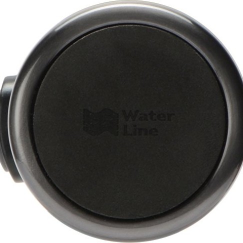Вакуумная термокружка с кнопкой Upgrade, Waterline, тубус, матовая сталь