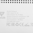 Складная зарядная станция с беспроводной зарядкой «Flashport», 15 Вт, белый