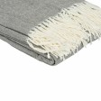 Акриловый плед Dapple 160x210 см, холодный серый