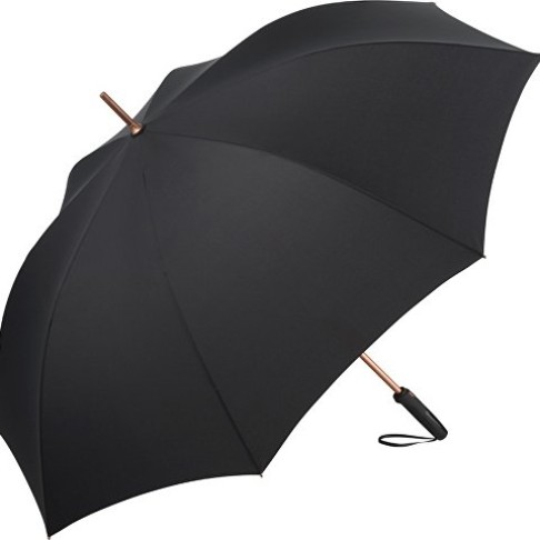 Зонт 7399  AC alu golf umbrella FARE® Precious black/copper