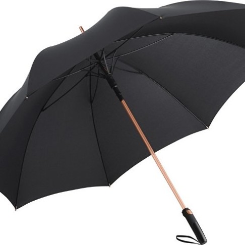 Зонт 7399  AC alu golf umbrella FARE® Precious black/copper