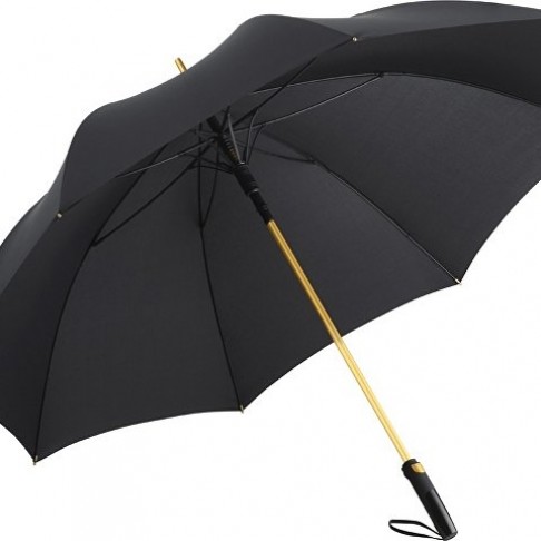 Зонт 7399  AC alu golf umbrella FARE® Precious black/gold