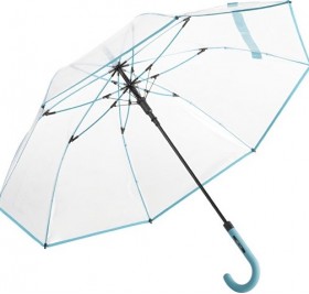 Зонт 7112 AC regular umbrella FARE® Pure  transparent-petrol