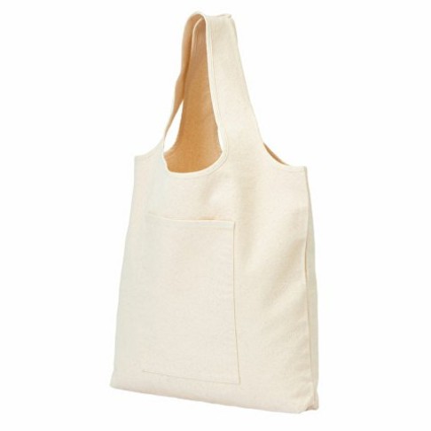 Сумка-шоппер Vest из хлопка 340 г/м2, натуральный