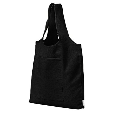 Сумка-шоппер Vest из хлопка 340 г/м2, черный
