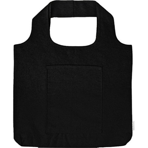 Сумка-шоппер Vest из хлопка 340 г/м2, черный
