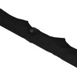 Сумка Fixy из переработанного хлопка с фиксирующей эластичной лентой, черный
