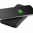 Внешний беспроводной аккумулятор с подсветкой лого «Reserve X» v.2, 8000 mAh, ярко-черный