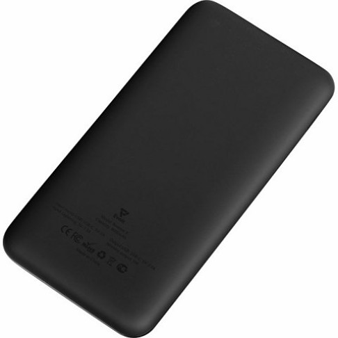 Внешний беспроводной аккумулятор с подсветкой лого «Reserve X» v.2, 8000 mAh, ярко-черный