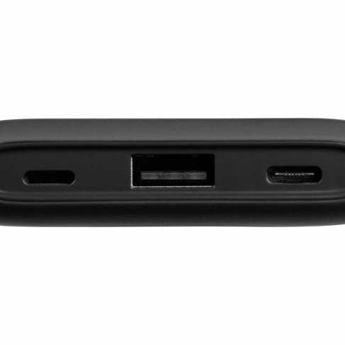 Внешний беспроводной аккумулятор с подсветкой лого «Reserve X» v.2, 8000 mAh, ярко-черный