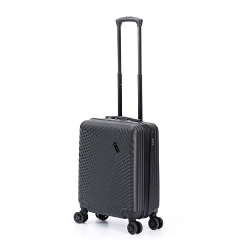 Чемодан TORBER Lama, чёрный, ABS-пластик, 38 х 21 х 55 см, 37 л Чемодан TORBER Lama, чёрный, ABS-пластик, 38 х 21 х 55 см, 37 л