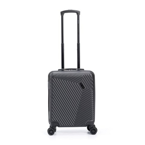 Чемодан TORBER Lama, чёрный, ABS-пластик, 38 х 21 х 55 см, 37 л Чемодан TORBER Lama, чёрный, ABS-пластик, 38 х 21 х 55 см, 37 л