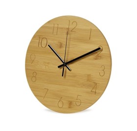 Настенные часы из бамбука 