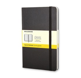 Записная книжка Moleskine Classic (в клетку) в твердой обложке, Large (13х21см), черный Записная книжка Moleskine Classic (в клетку) в твердой обложке, Large (13х21см), черный