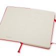 Записная книжка Moleskine Classic (в линейку) в твердой обложке, Large (13х21см), красный