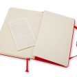 Записная книжка Moleskine Classic (в линейку) в твердой обложке, Large (13х21см), красный
