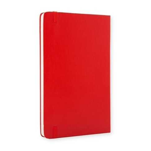 Записная книжка Moleskine Classic (в линейку) в твердой обложке, Large (13х21см), красный