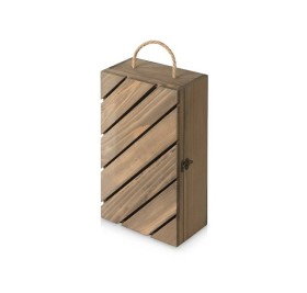 Коробка подарочная из массива дерева для 2х бутылок Коробка подарочная из массива дерева для 2х бутылок