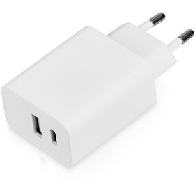 Сетевое зарядное устройство c выходами USB-A и USB-C «Recharger», 10 Вт, белый