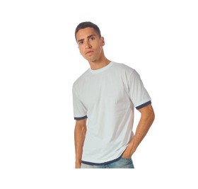 Футболка «Rotterdam» мужская, жемчужный/темно-синий Футболка «Rotterdam» мужская, жемчужный/темно-синий