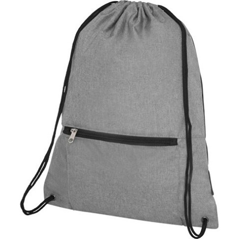 Складной рюкзак со шнурком Coss, heather medium grey