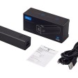 Внешний аккумулятор «Rail», 5000 mAh, черный