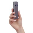 Внешний аккумулятор «Rail», 5000 mAh, темно-серый