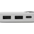 Внешний аккумулятор с дисплеем «Mild», 10 000 mAh, белый
