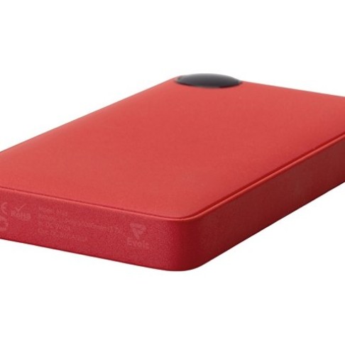 Внешний аккумулятор с дисплеем «Mild», 10 000 mAh, красный