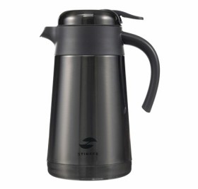 Термокофейник Stinger, 1,6 л, нержавеющая сталь, чёрный, 18 x 13,6 x 25,9 см Термокофейник Stinger, 1,6 л, нержавеющая сталь, чёрный, 18 x 13,6 x 25,9 см
