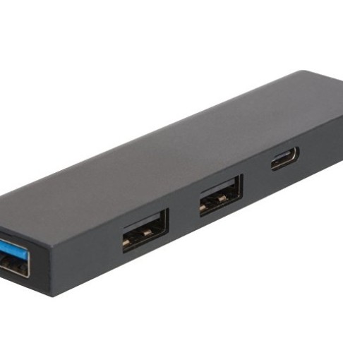 USB-концентратор «Command», серый USB-концентратор «Command», серый