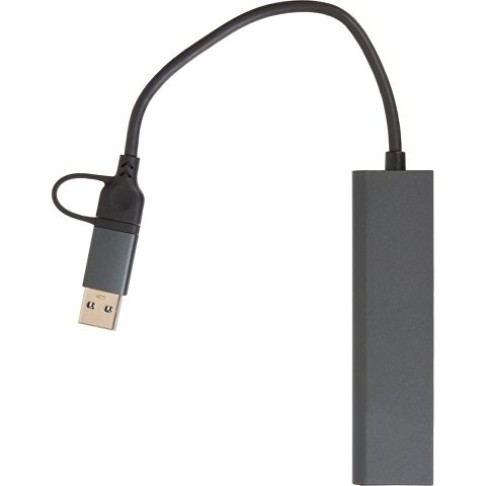 USB-концентратор «Command», серый USB-концентратор «Command», серый