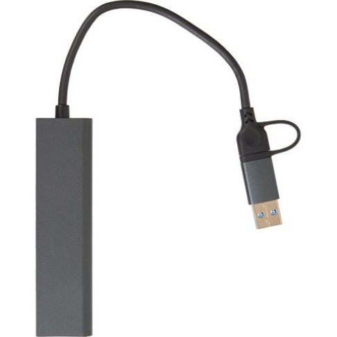 USB-концентратор «Command», серый USB-концентратор «Command», серый