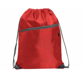 Рюкзак-мешок NINFA с карманом на молнии, красный