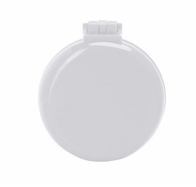 Складная щетка BLUNT с круглым карманным зеркальцем, белый
