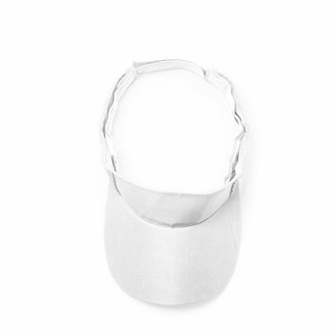 Козырек WIZER из мягкой микрофибры, белый