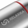 Термос для еды Relaxika 301 в чехле, 1200 мл, стальной