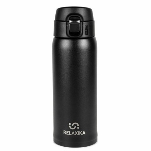 Термокружка Relaxika 701, 480 мл, черный
