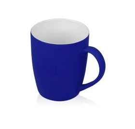 Кружка с покрытием soft-touch “C1”, синий